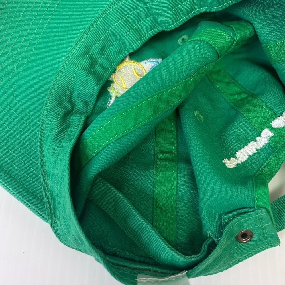 🎾”American Needle” NWT BNP Tennis Tournament Green Fabric Embroidered Cap - Picture 11 of 14